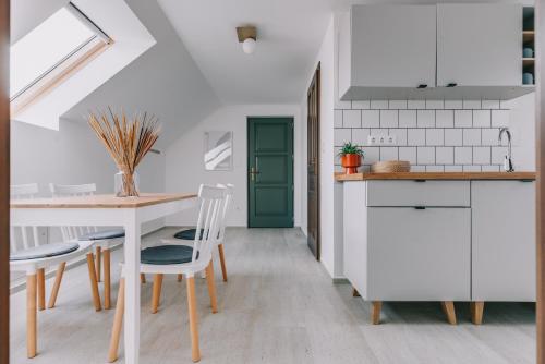 ห้องครัว, Kardamom Studio Apartman in ซิคลิเกท