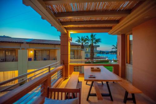 Balcony/terrace, Anatoli Hotel Apartments Agia Pelagia in Gazi