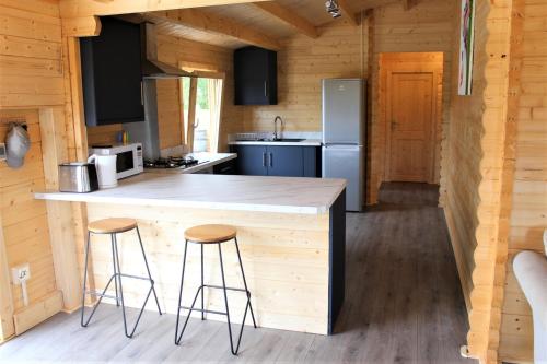 bucătărie, Stunning 5-Bed Cabin in Ashton Under Hill in Evesham