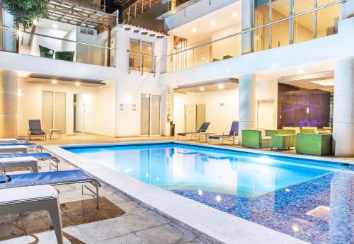สระว่ายน้ำ, Hotel Santorini Casablanca in ซานต้า มาร์ทา