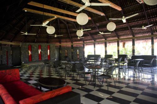 Restaurante, Stevensons at Manase Beach Resort in Fagamalo