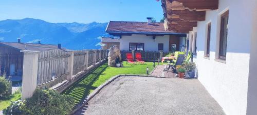Garden, Apartment Rahm in Zell am Ziller