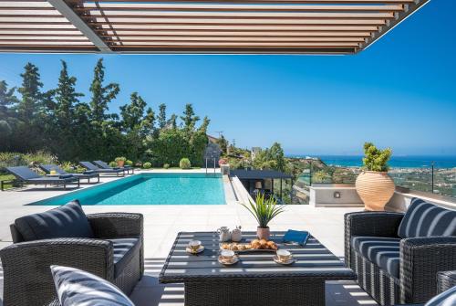 Facilities, Eunoia Blue Villa Heraklion Crete, Sea View, Private Pool, Prassas, Karteros in Nea Alikarnassos