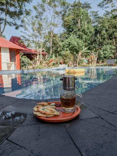 Swimming pool, VILLA OPA DOEL YOGYAKARTA near Pinus Pengger Nature Tourism