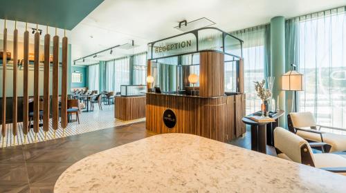 大堂, Hotel D Bulle - La Gruyère (Hotel D Bulle - La Gruyere) in 比勒