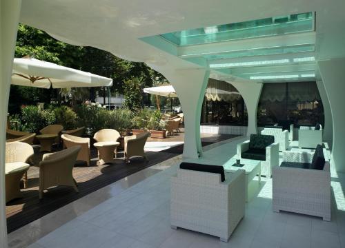 Erkély/terasz, Hotel Boemia in Riccione