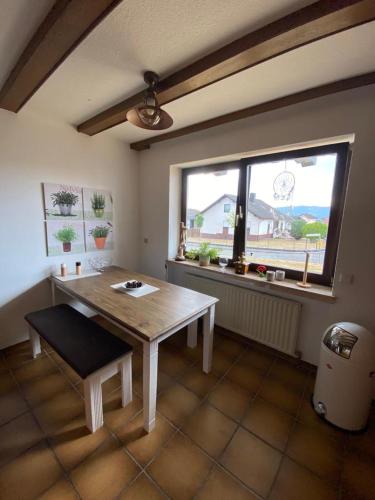 Iekārtas, Idyllisches Ferienhaus “Werra Ausblick” am Meißner in Berkatal