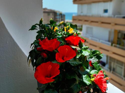 شرفة/ تراس, Rentaly Holidays Apartamento Artes de Arcos Almería (Rentaly Holidays Apartamento Artes de Arcos Almeria) in Poligono de San Isidro