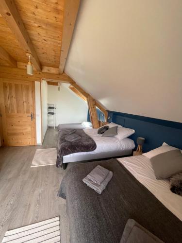 CHALET LA FOUGERE 15 personnes 180m2 bauges Savoie Thoiry