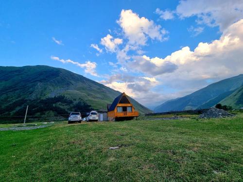 Mountain hut in Kazbegi