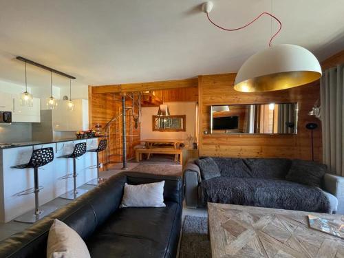 La Rose des Neiges, duplex, pied des pistes, spa et garage