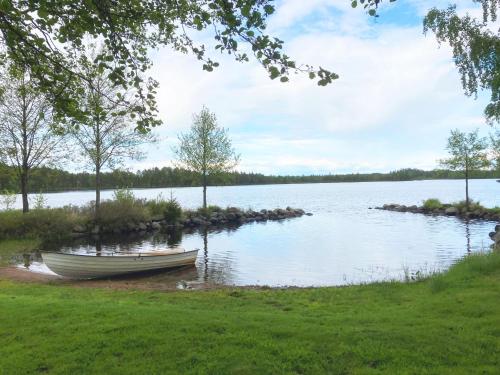 Lovely holiday home in the village of Flattinge, with a view of lake Flaren