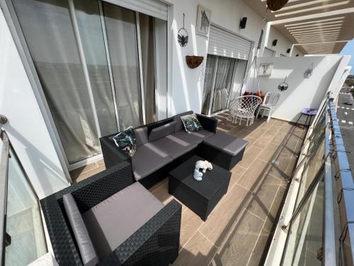 Balcony/terrace, Residence RAMOFLORES - Appartement avec piscine - Sidi Rahal in Sidi Rahal