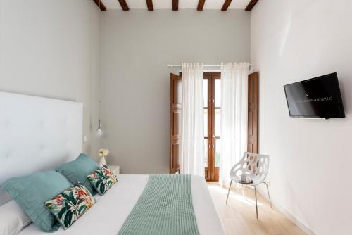 Palacio del siglo XVII frente a los Jardines de Murillo