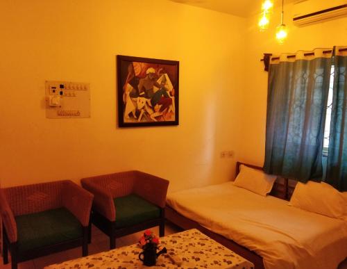 1 BHK AC Apartment with Pool for 5 guest