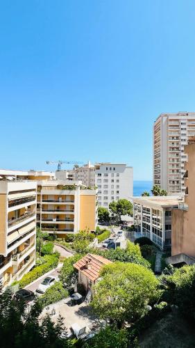 Mari stunning apartment next to Monaco with a sea view terrace - Location saisonnière - Beausoleil