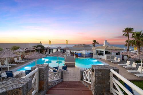 Swimming pool, Aeolos Beach Resort in Malia