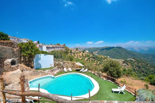 Kilátás, Hotel Almeji in Benadalid