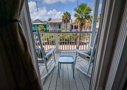 balkon/terras, The 1890 Freeman House near Port of Galveston