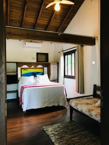 1 double bed, 1 twin bed