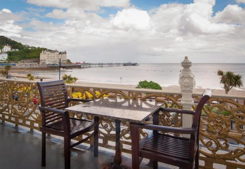 Kilátás, St George's Hotel in Llandudno Tengerpart