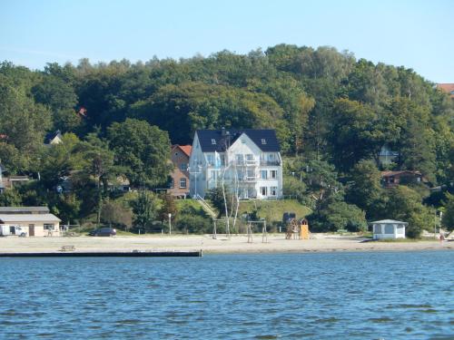 Viesnīcas āriene, Haus Seeblick Insel Rugen in Līcova