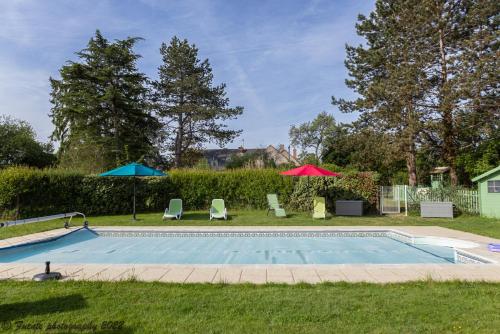 Les Bocages, gîtes de charme en Val de Loire, piscine chauffée