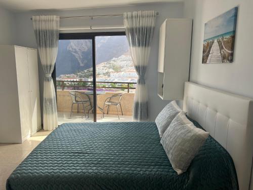 Studio with fantastic sea view in Los Gigantes, Puerto de Santiago (Foto 2)