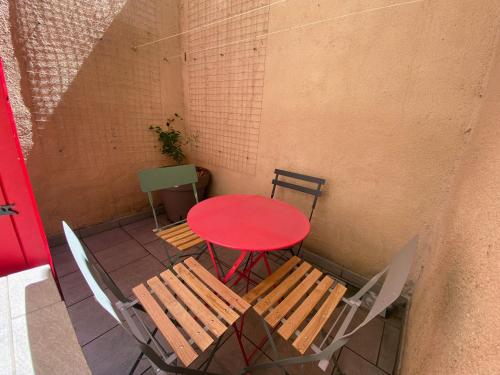 Appartement 4 pers plein centre ville, wifi, balcon