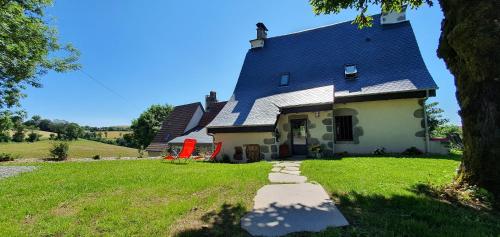 Maison typique des monts du Cantal