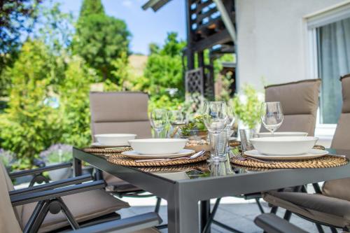 Erkély/terasz, Ferienwohnung Landparadies im Sauerland in Bestwig