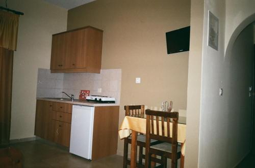 Konyha, John Apartments in Platanias
