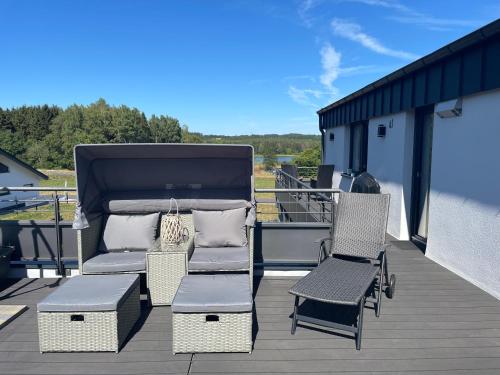 #NEU l Seeblick l NETFLIX l BOXSPRING l NESPRESSO l e-TÜR l Terrasse l 82m2 - Apartment - Ulmen