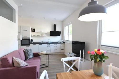 Ferienwohnung Heppenheim - Wohnung "Starkenburg" für Familien und Paare Das schiefe Haus in Heppenheim an der Bergstrasse, Deutschland