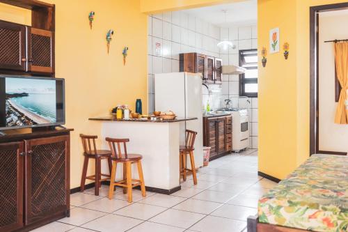 Shared lounge/TV area, Agua Marinha de Bombas - Bombinhas in Bombinhas