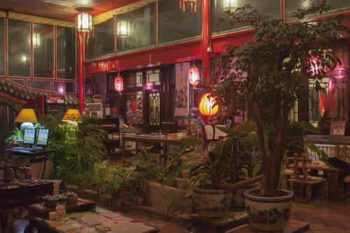 Bar/lounge, The Great Wall Courtyard Hostel in Great Wall & Ming Tombs