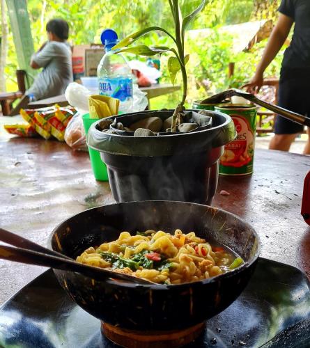 Restaurant, ETALAUSER Jungle Gate EcoResort Bukit Lawang in Bukit Lawang