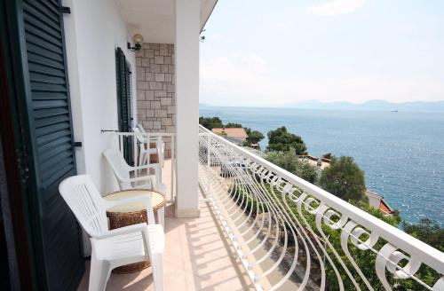 Erkély/terasz, Apartments with a parking space Drvenik Gornja vala, Makarska - 4890 in Drvenik