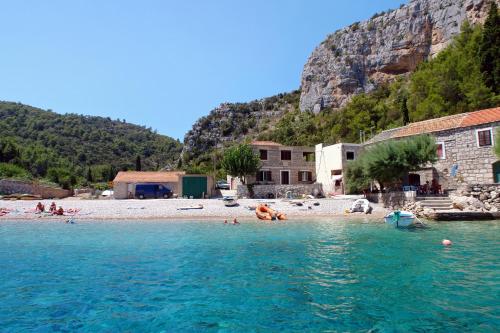 Apartments by the sea Cove Pokrivenik, Hvar - 5223