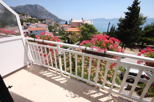 陽台/露台, Apartments by the sea Brist, Makarska - 6813 in 巴斯