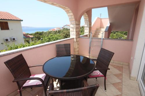 陽台/露台, Apartments by the sea Mandre, Pag - 6507 in 柯蘭