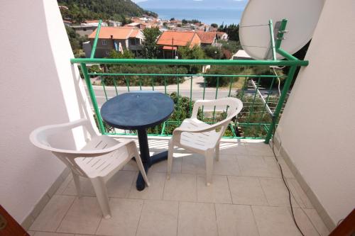 ระเบียง/ชานเรือน, Apartments and rooms with parking space Gradac, Makarska - 6819 in กราแดค