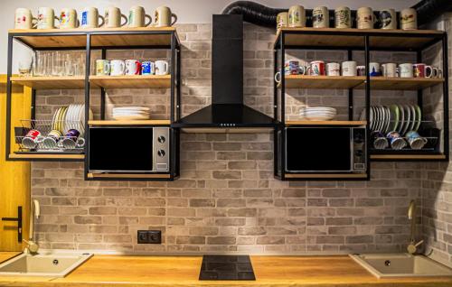 Cocina, FOKA Hostel in Wroclaw