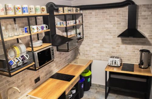 Cocina, FOKA Hostel in Wroclaw