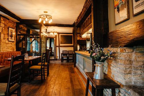 Restaurant, The Castle Inn in Castle Combe