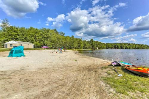 New! Lake & Beachfront Getaway in Poconos!