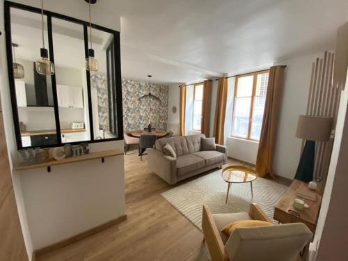 L'Ilot du Perche: Appartement cosy avec jardin - Location saisonnière - Bellême