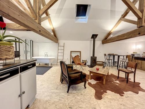 B&B Marlieux - Magnifique et confortable loft - Bed and Breakfast Marlieux