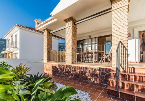 Terraza/balcón, Villa Blanca - piscina de sal, playa 15mn, sierra in Velez de Benaudalla