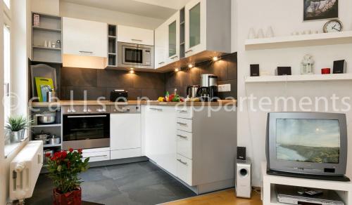 Kitchen, Villa Libelle by Callsen in Ostseebad Binz
